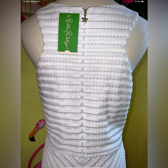 Lilly Pulitzer Megyn Dress White Size XL - Picture 8 of 16